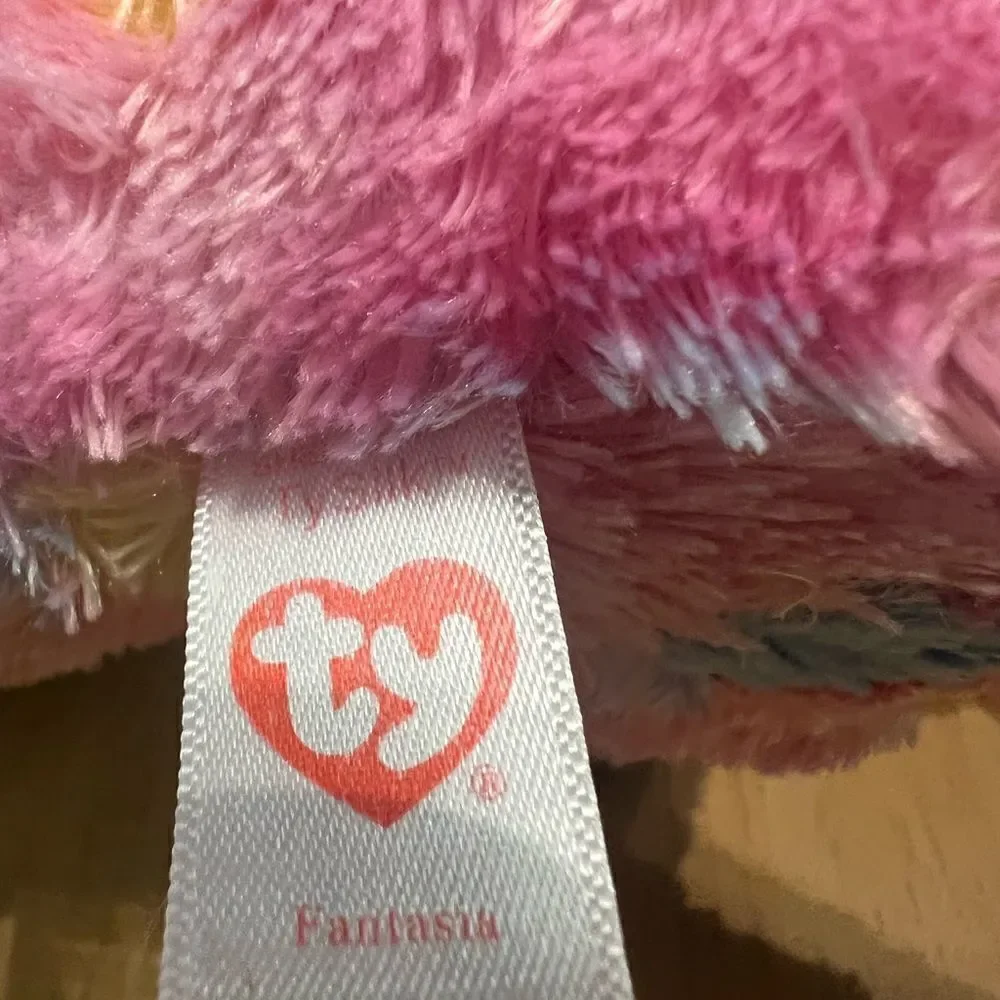 Ty Beanie Boos Fantasia - Multicolor Unicorn reg 8.5”